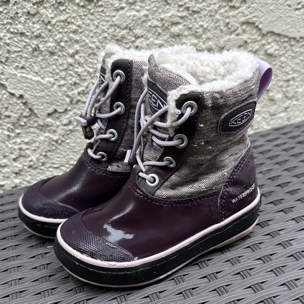 Keen Kid's Keen Elsa Boot WP Plum/Lilac Pastel